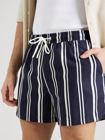 TRAPP Badeshorts 'Ilias' i blå