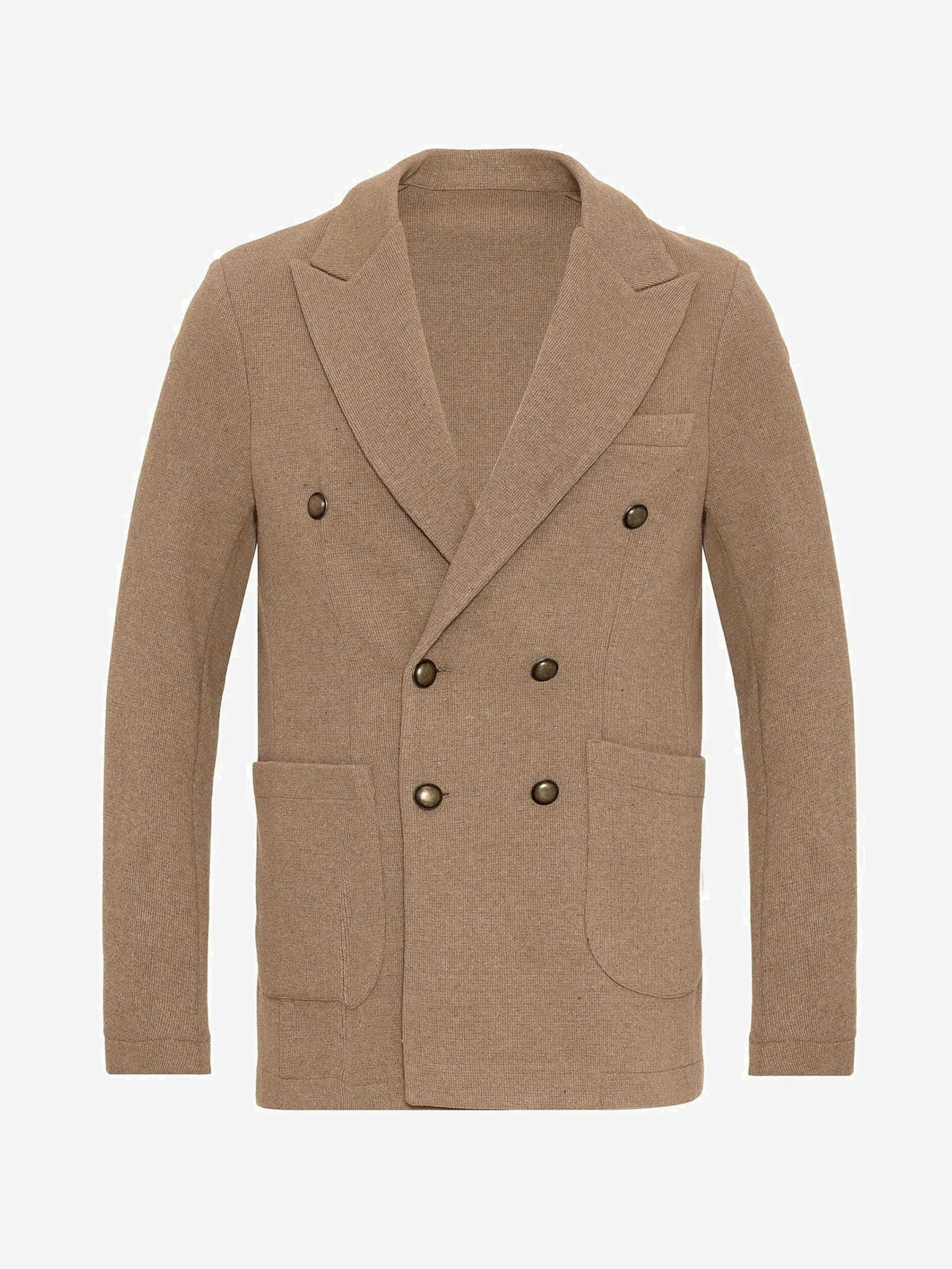 Antioch - Casaco meia-estação em castanho: frente