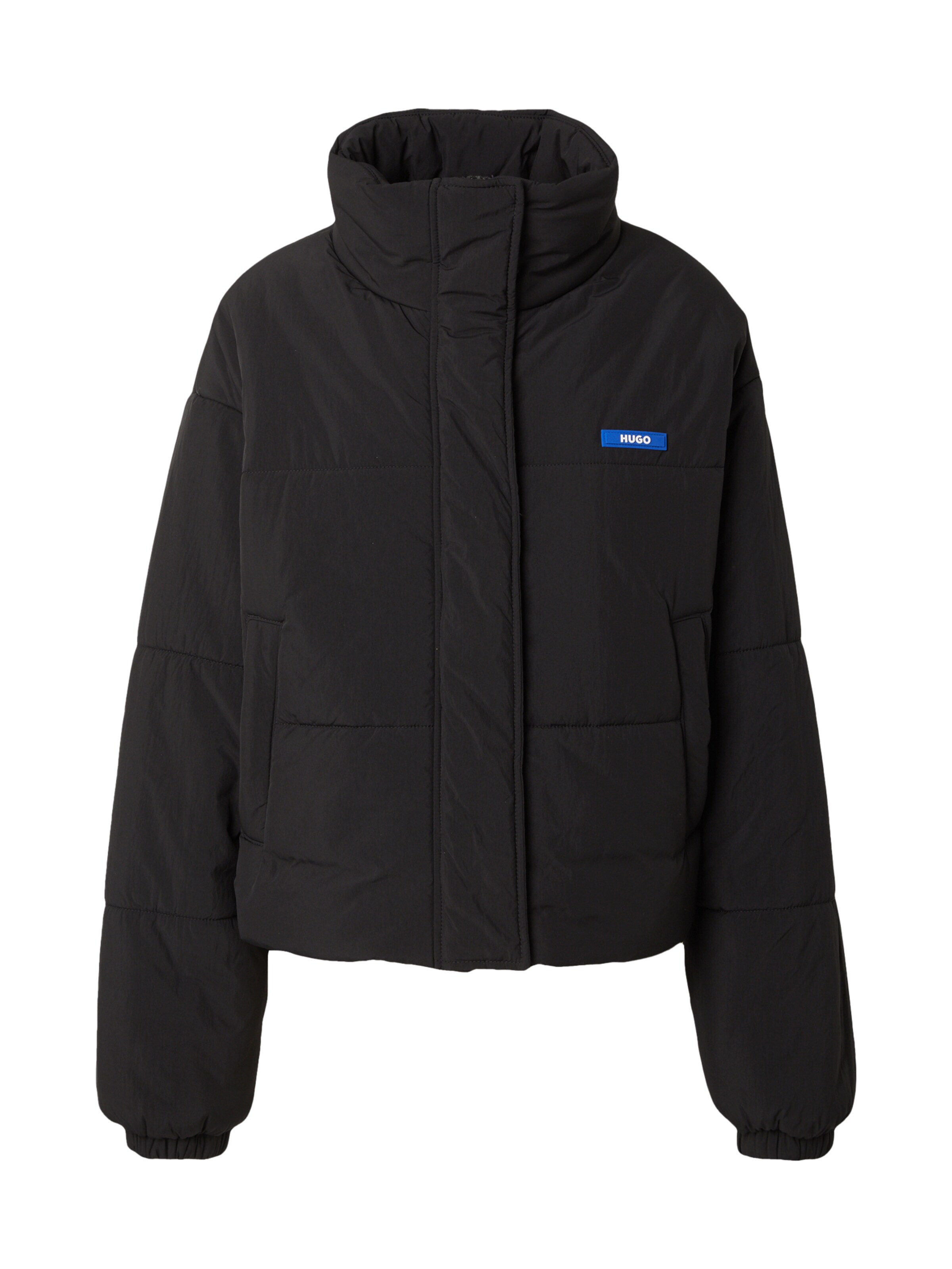 HUGO Tussenjas 'Faren-1_B' in Zwart: voorkant