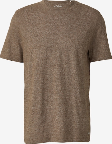 s.Oliver Shirt in Brown: front