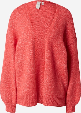 Y.A.S Knit cardigan in Red: front