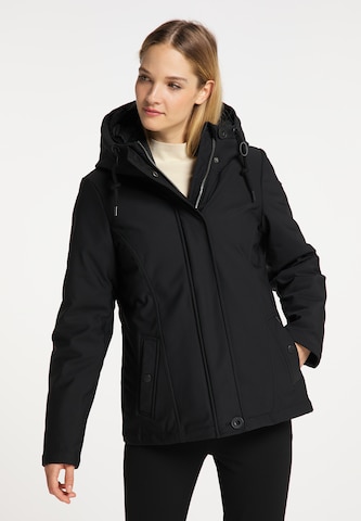 DreiMaster Klassik Winter Jacket in Black: front