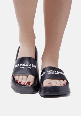 Claquettes / Tongs 'AMAMI009W/5G2' U.S. POLO ASSN. en noir