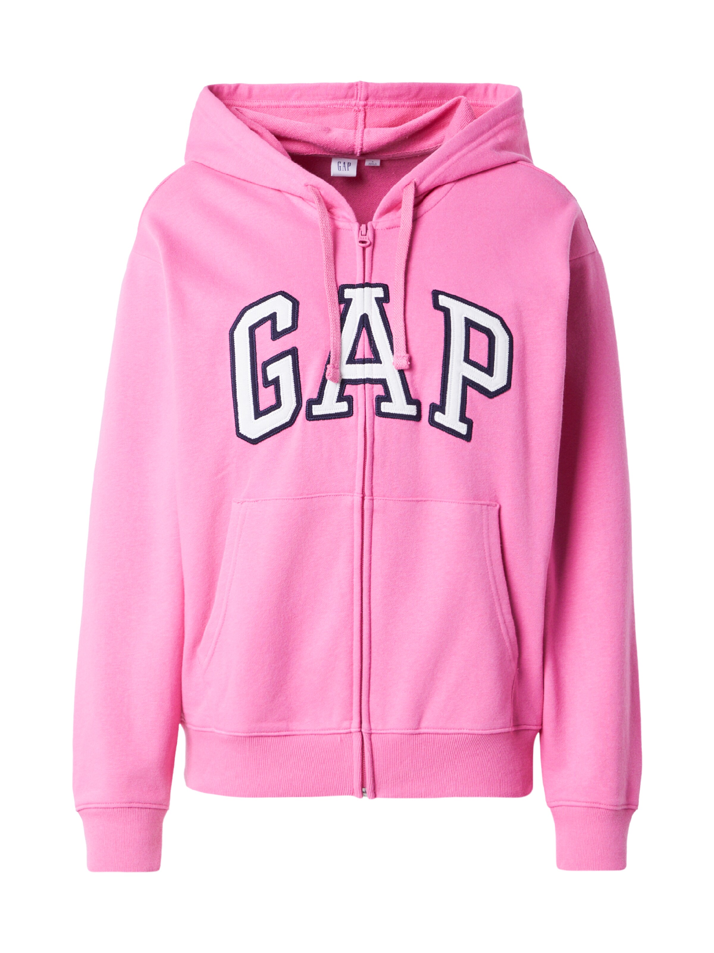 GAP Sweat jacket 'HERITAGE' in Pink: front