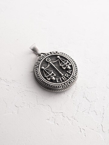 REYTEL Pendant 'AQUARIUS. MEMENTO MORI' in Silver