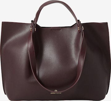 Anna Field Shopper 'H24632' - Červená: predná strana