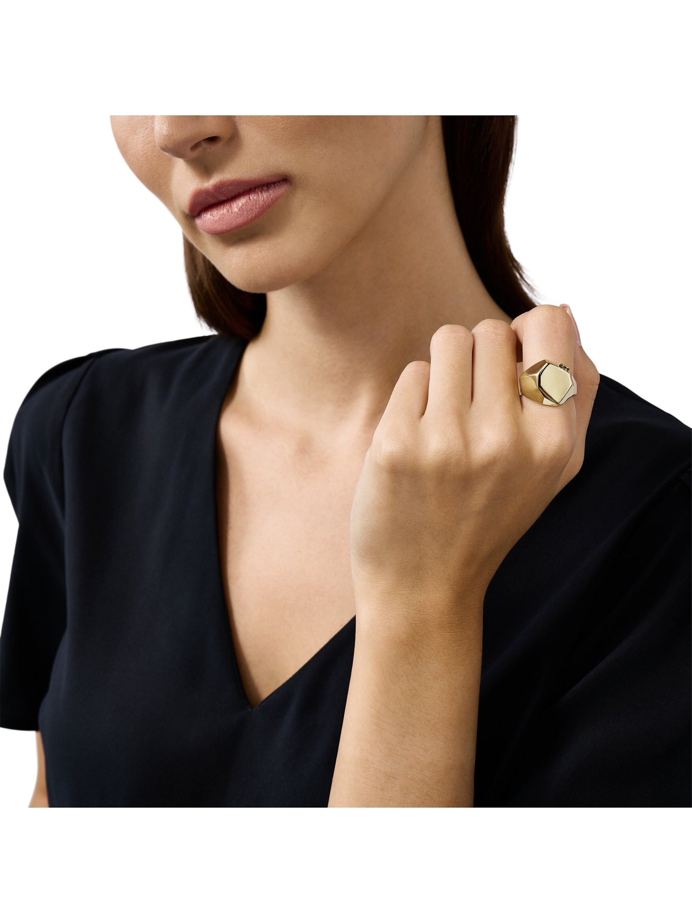 Emporio Armani Ring in Gold