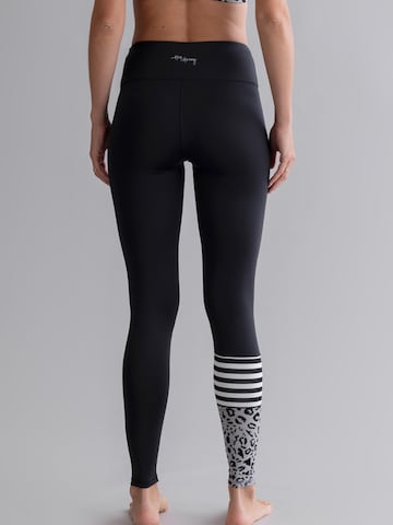 Hey Honey - Skinny Leggings 'Surf Style' en gris