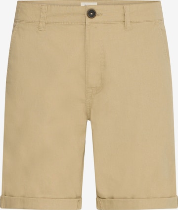BLEND - Calças chino em bege: frente