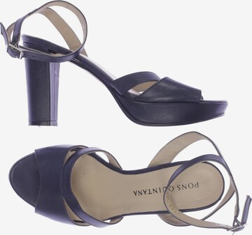 Pons Quintana Sandals & High-Heeled Sandals in 37 in Blue: front