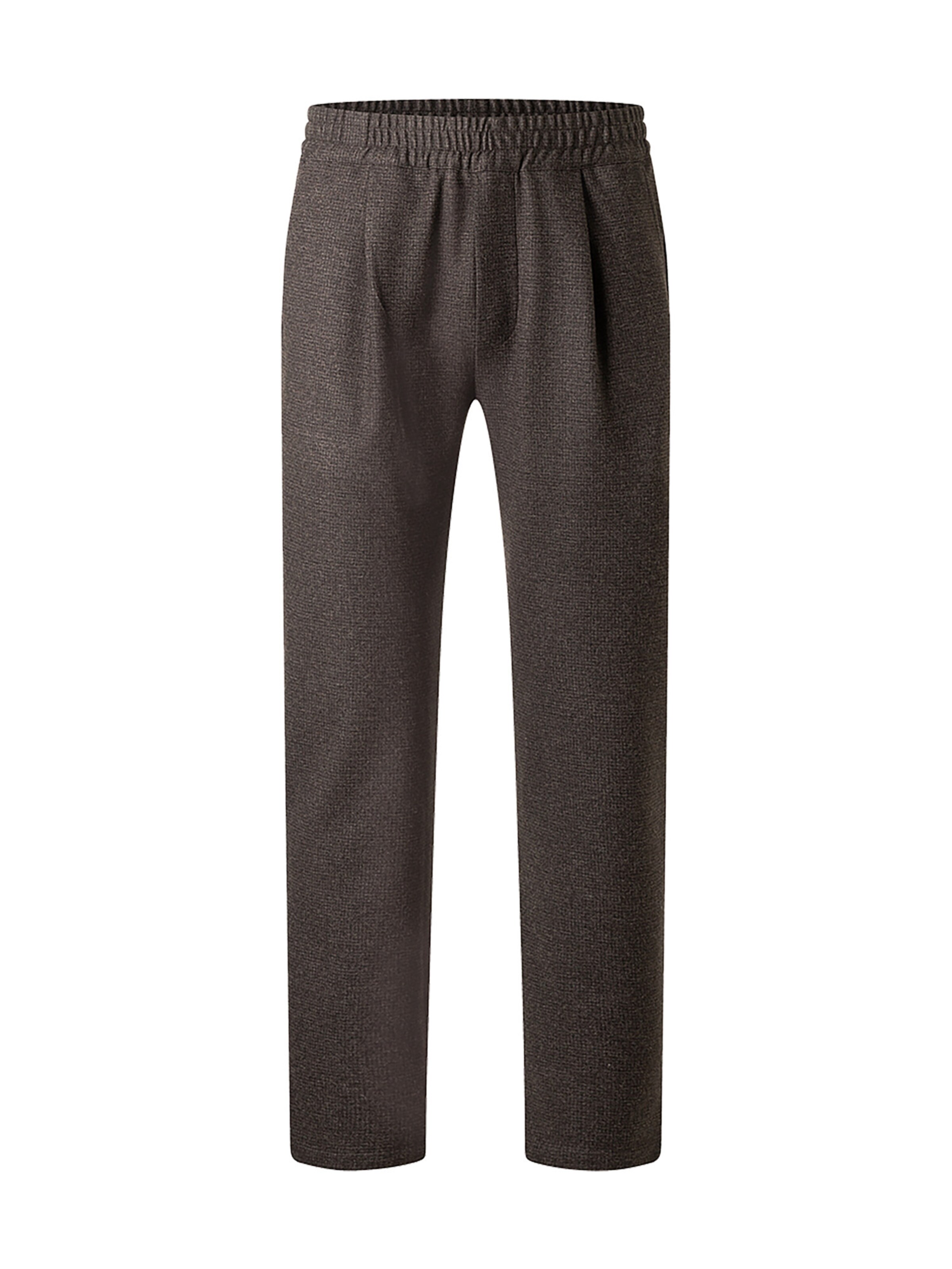 Regular Pantalon à pince MAERZ Muenchen en marron : devant