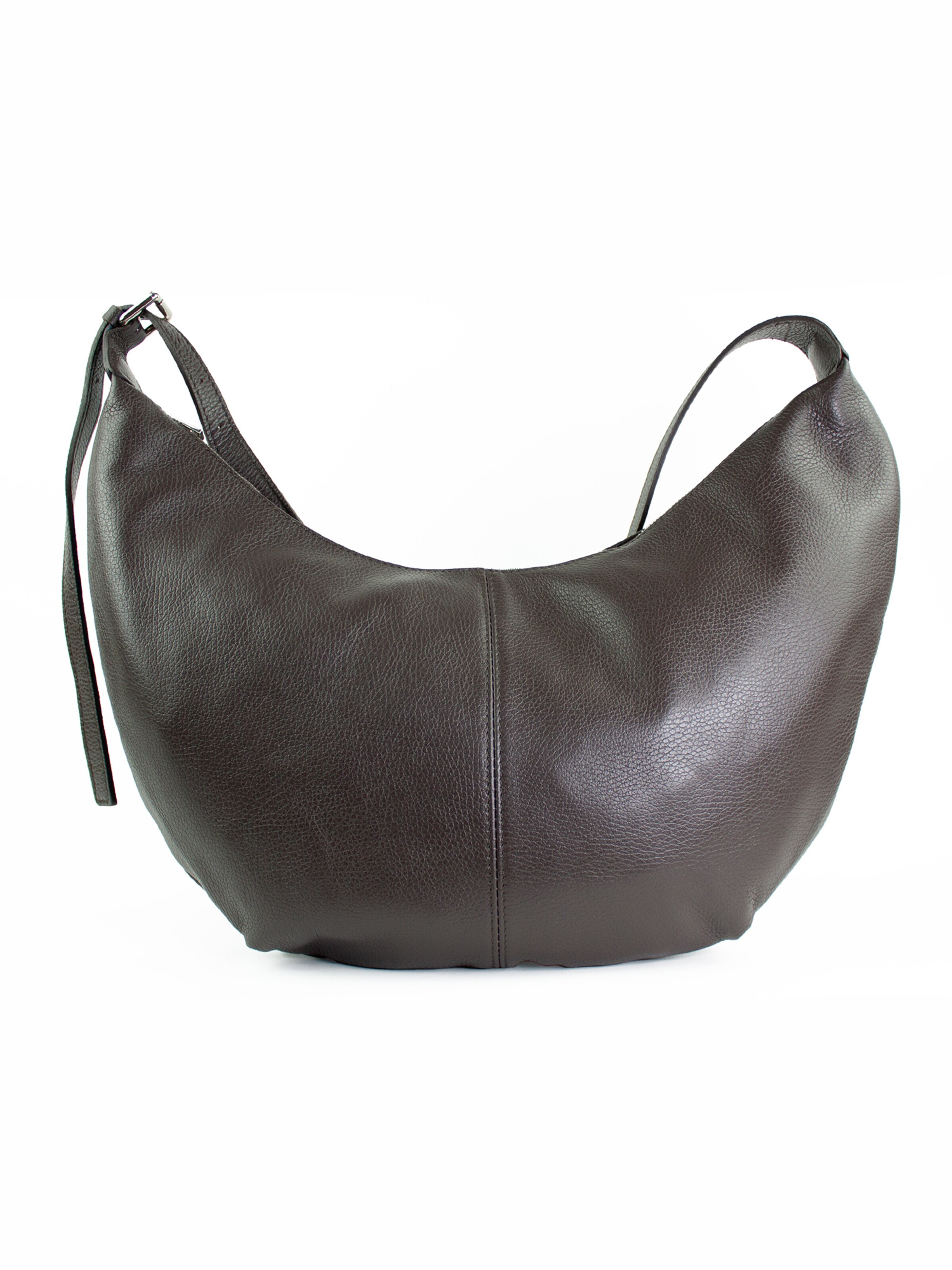 lePelou Schultertasche 'MONA'‌‌‌‌‌ in Braun: Vorderseite