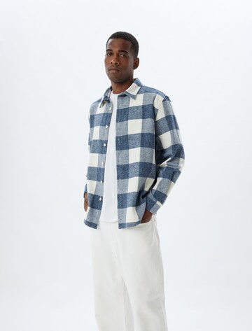 Koton Regular Fit Hemd in Blau