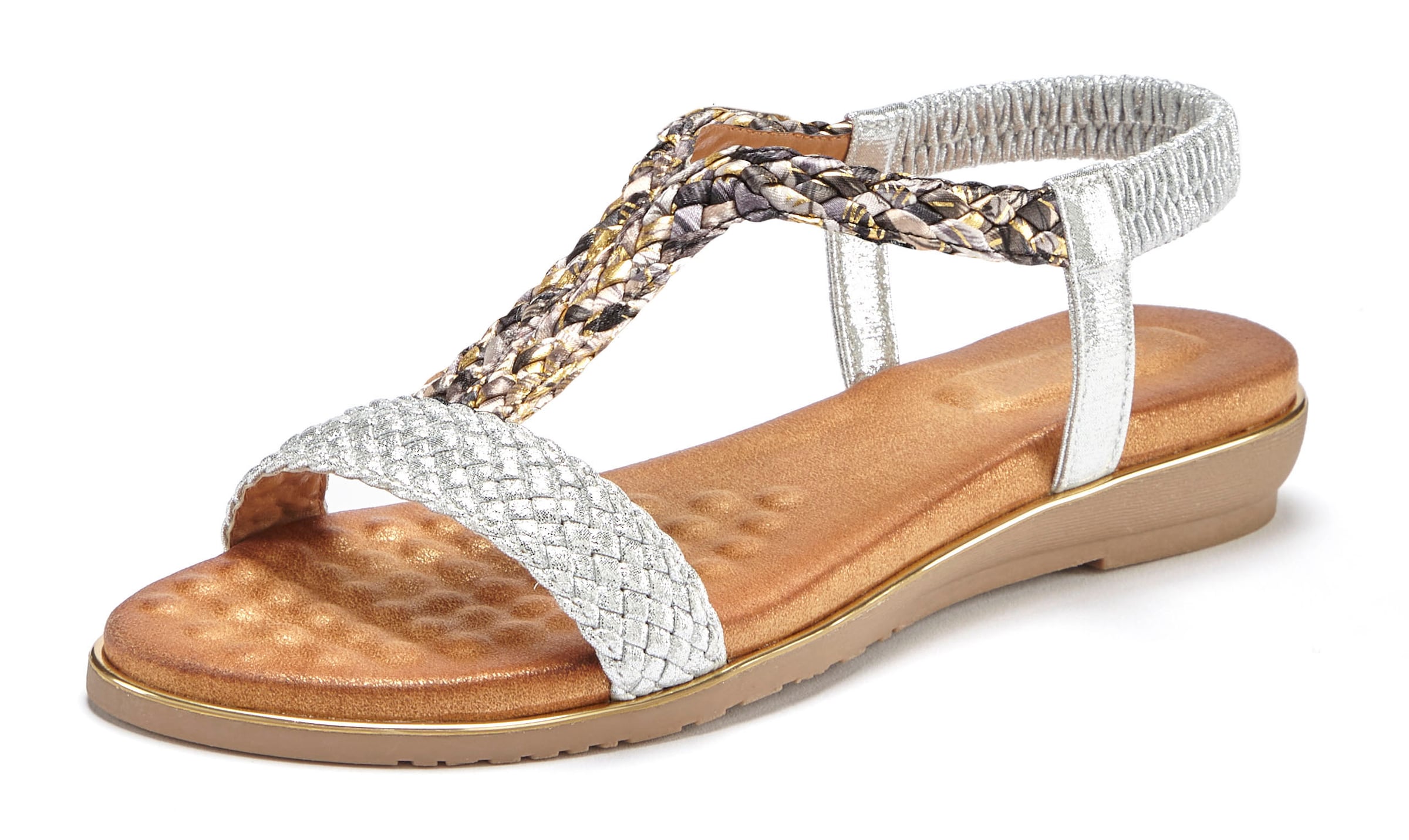 VIVANCE Босоножки в Серый: спереди