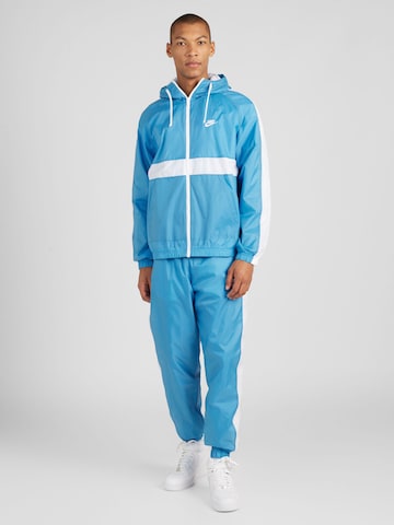Nike Sportswear regular Joggingdragt i blå: forside