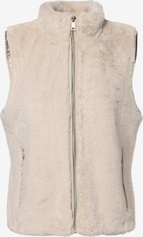 Gilet Franco Callegari en beige : devant