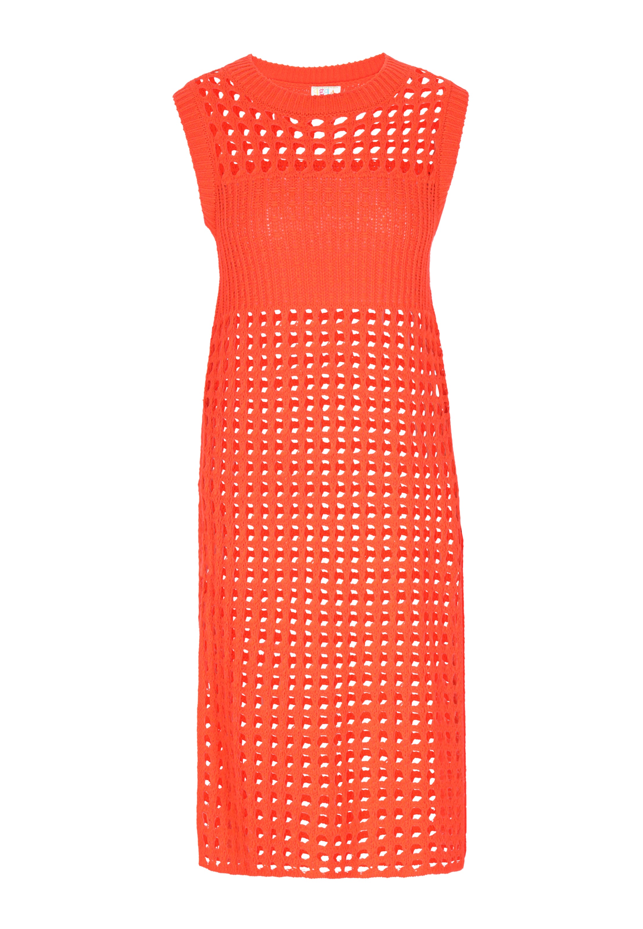 IZIA - Túnica em laranja: frente