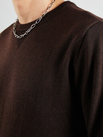 BLEND Pullover 'Bruton' i brun