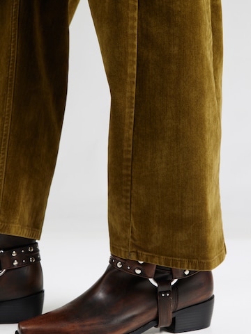 TOPSHOP Loosefit Παντελόνι 'TULLE' σε πράσινο