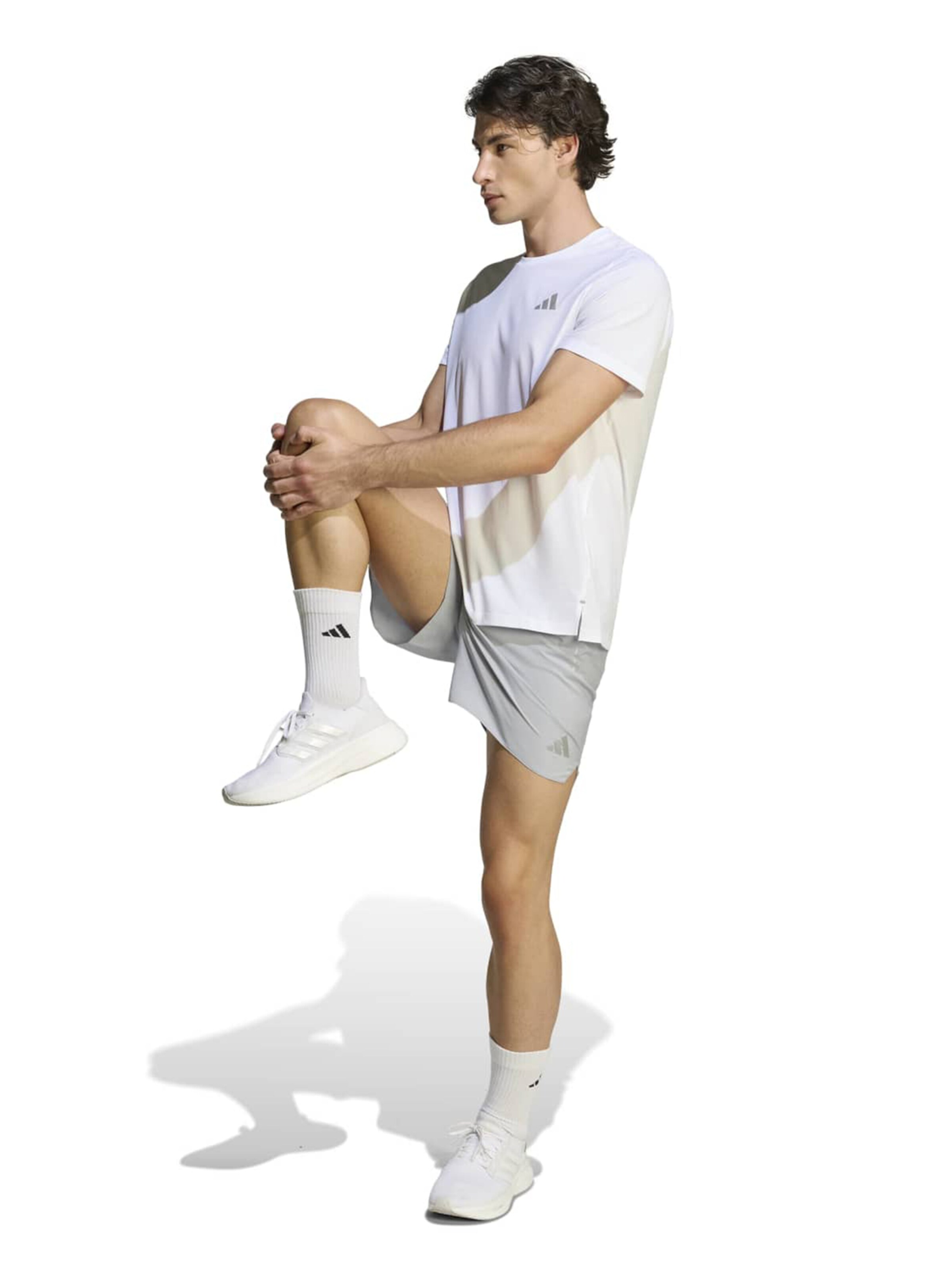 ADIDAS PERFORMANCE - Regular Calças de desporto 'Adi365 Running Essentials' em cinzento