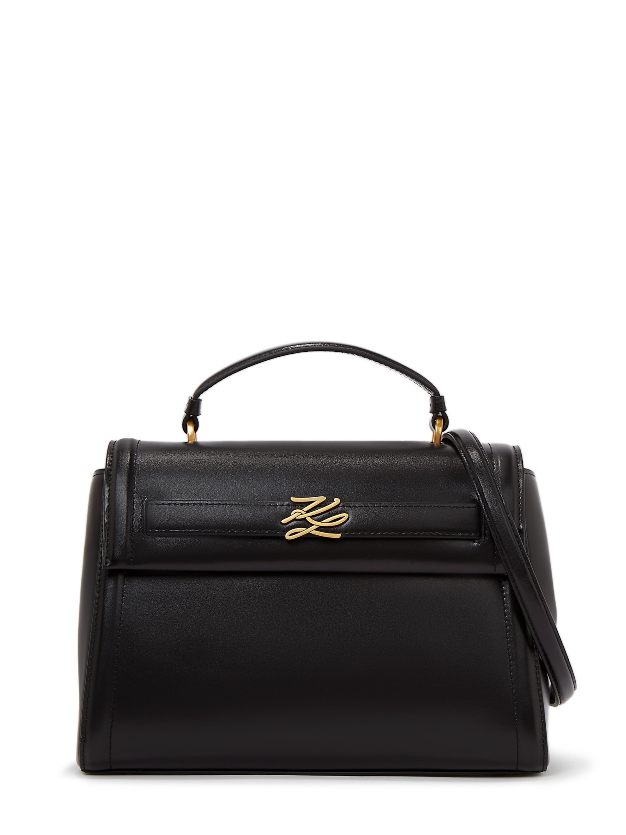 Karl Lagerfeld - Malas de tiracolo em preto: frente