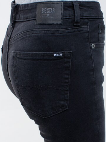 BIG STAR Slimfit Jeans in Schwarz