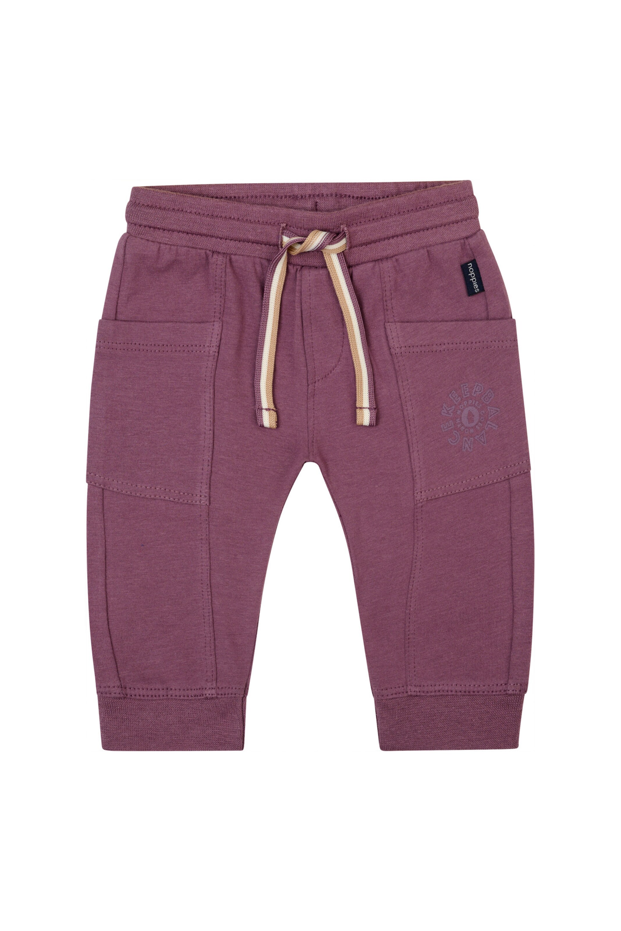Regular Pantalon ' Gironde ' Noppies en violet : devant