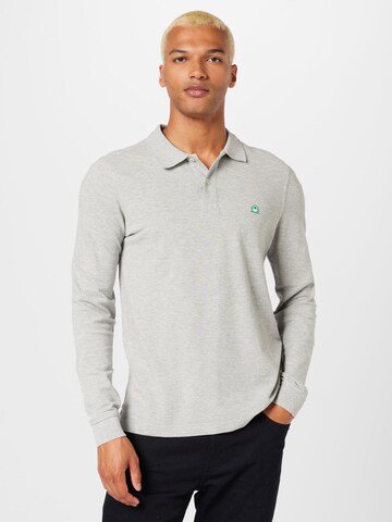 UNITED COLORS OF BENETTON Shirt in Grey: front