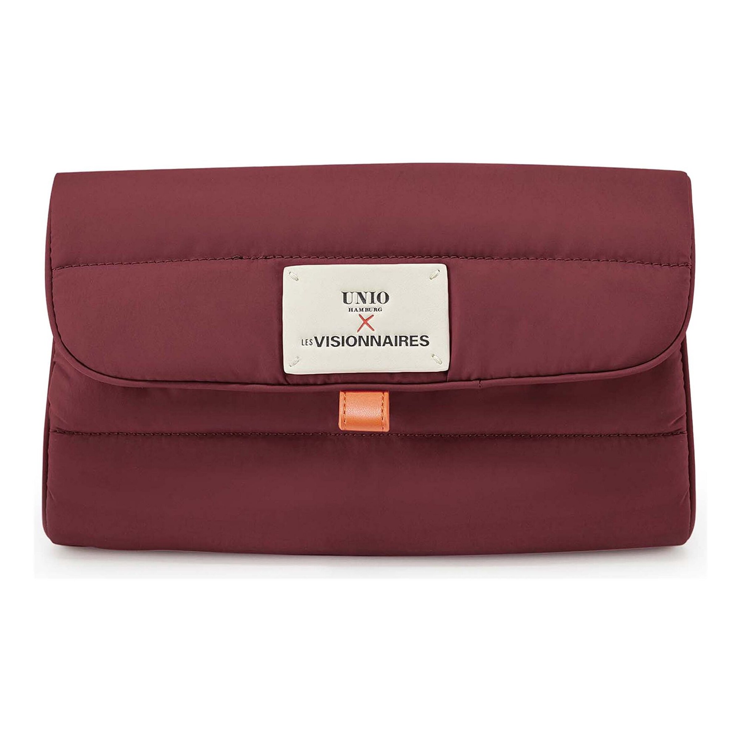 Les Visionnaires Toiletry bag 'Unio' in Red: front