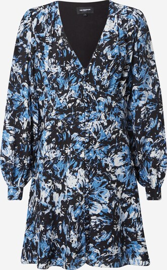 The Kooples Sukienka koszulowa w kolorze lazur / jasnoniebieski / czarnym, Podgląd produktu