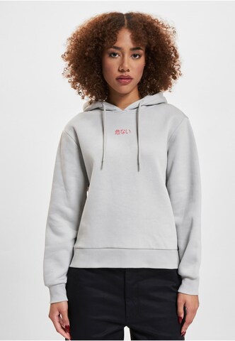 Dangerous DNGRS Sweatshirt in Grau: Vorderseite
