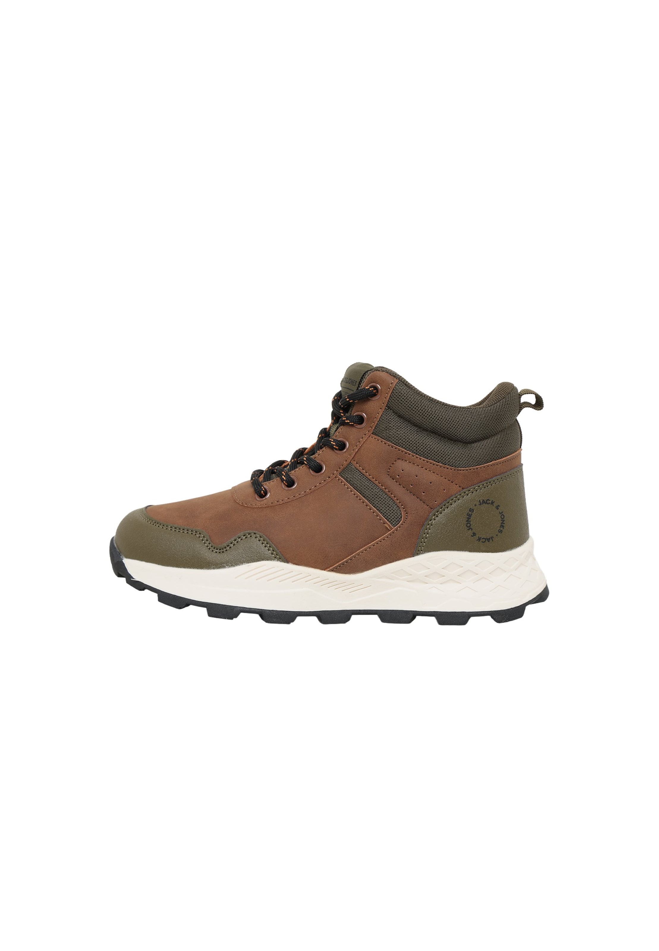 Cizme 'JFWTREK' de la Jack & Jones Junior pe verde: față