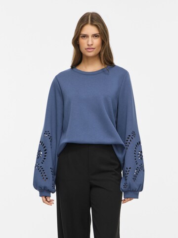 VILA Sweatshirt 'SANDY' in Blau: Vorderseite