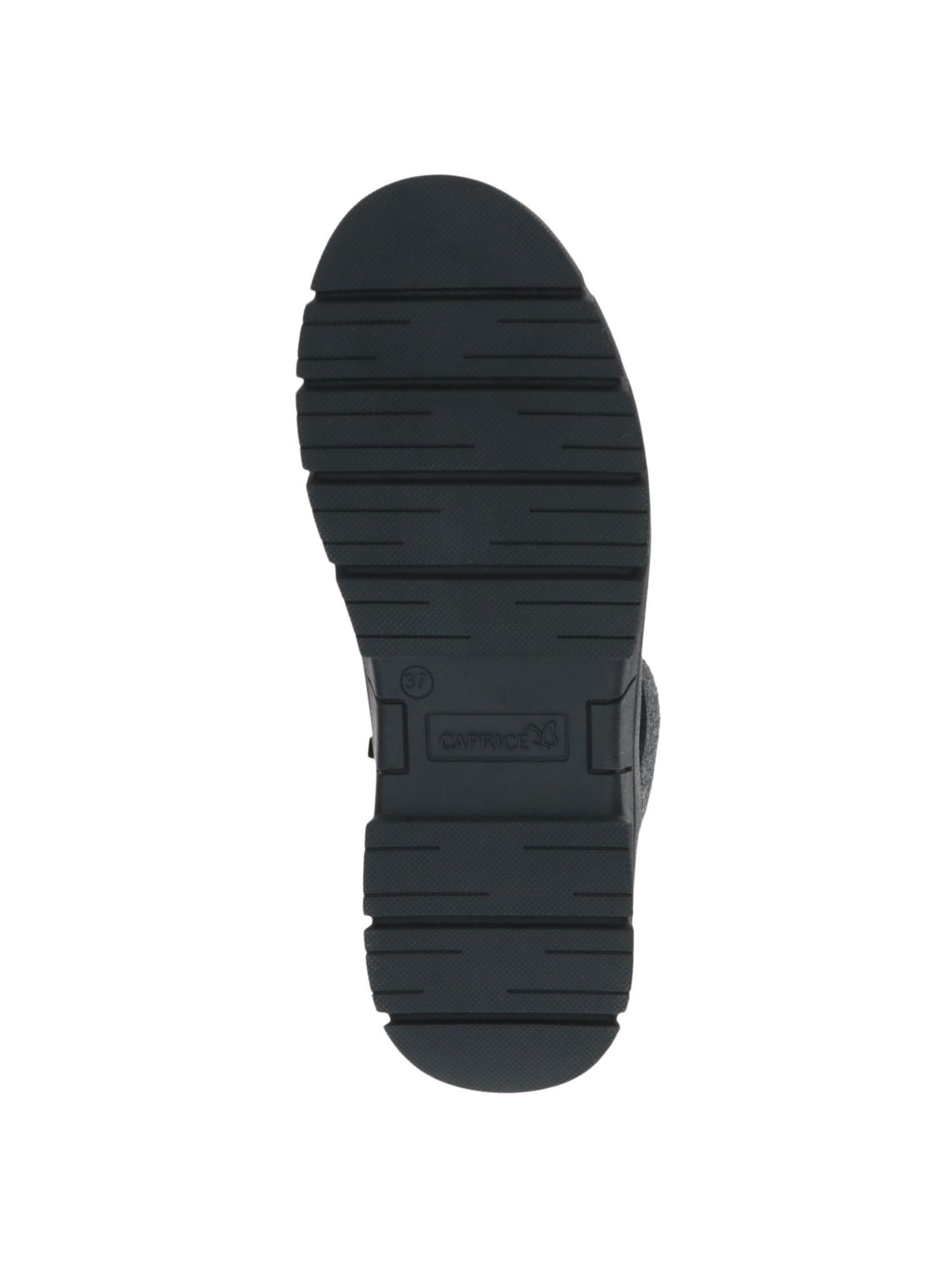 CAPRICE Schnürstiefelette in Schwarz