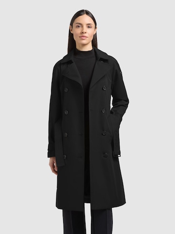 Manteau mi-saison 'Rula2 ' khujo en noir : devant