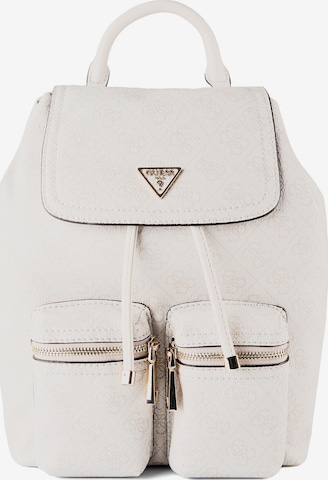 GUESS Rugzak 'Manhattan II City' in Wit: voorkant