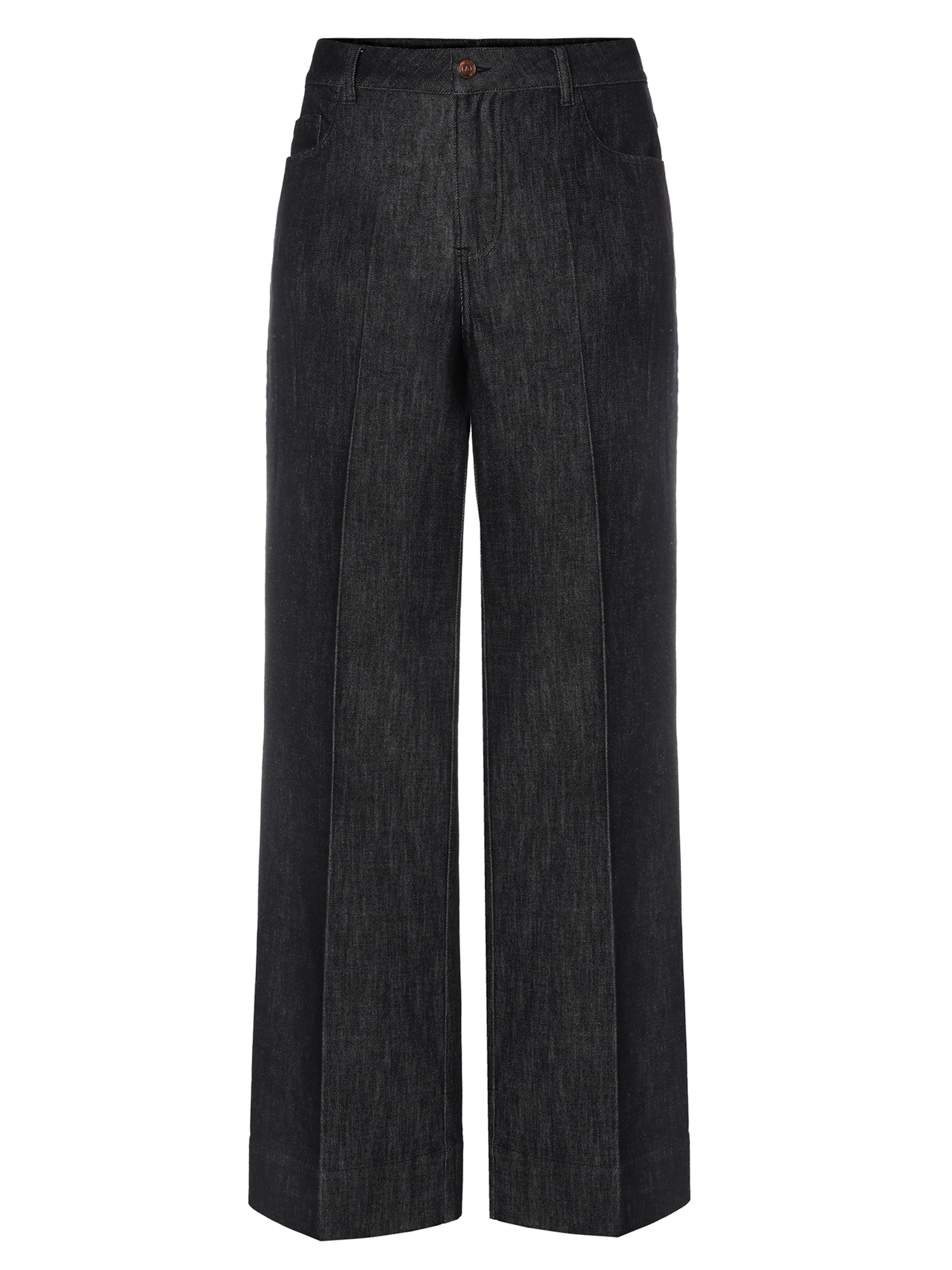 TATUUMLoosefit Hlače 'MOSS' - plava boja: prednji dio