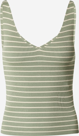 JDY Knitted Top 'NANNA' in Green: front