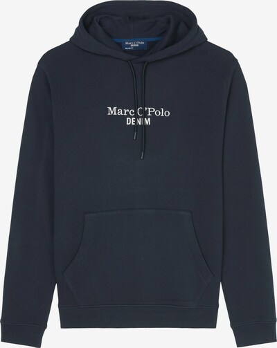 Marc O'Polo Sweatshirt i mørkeblå / hvid, Produktvisning