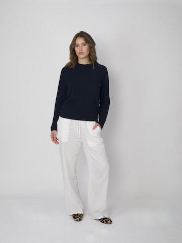 Maglietta 'Cotton Piqué Long Sleeve Shirt' di SHAMBLES in blu