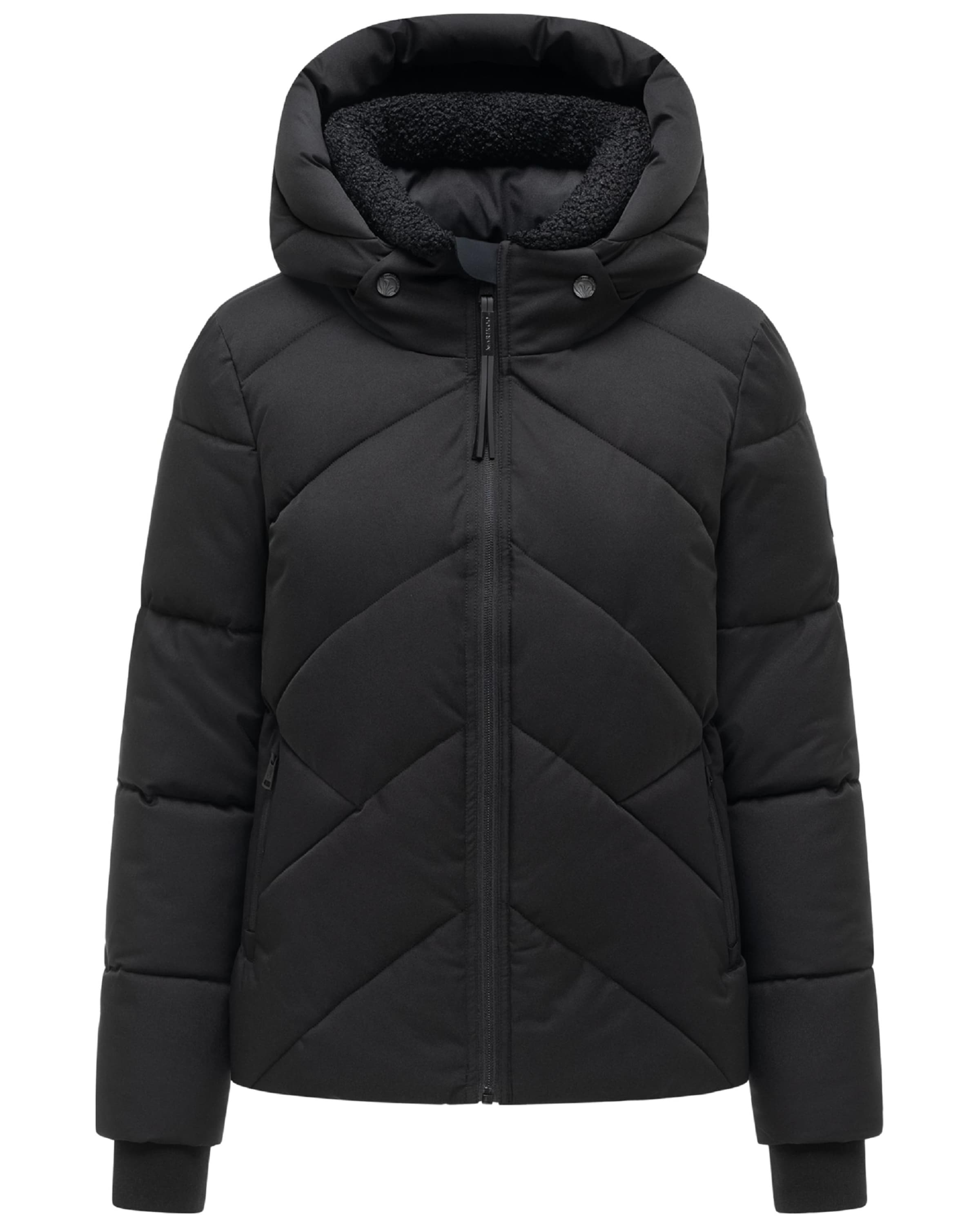 MARIKOO Jacke 'Shinamii XVI' in Schwarz: Vorderseite