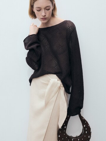 MANGO Skirt in Beige