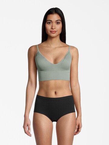 AÉROPOSTALE Bralette Bra in Green: front