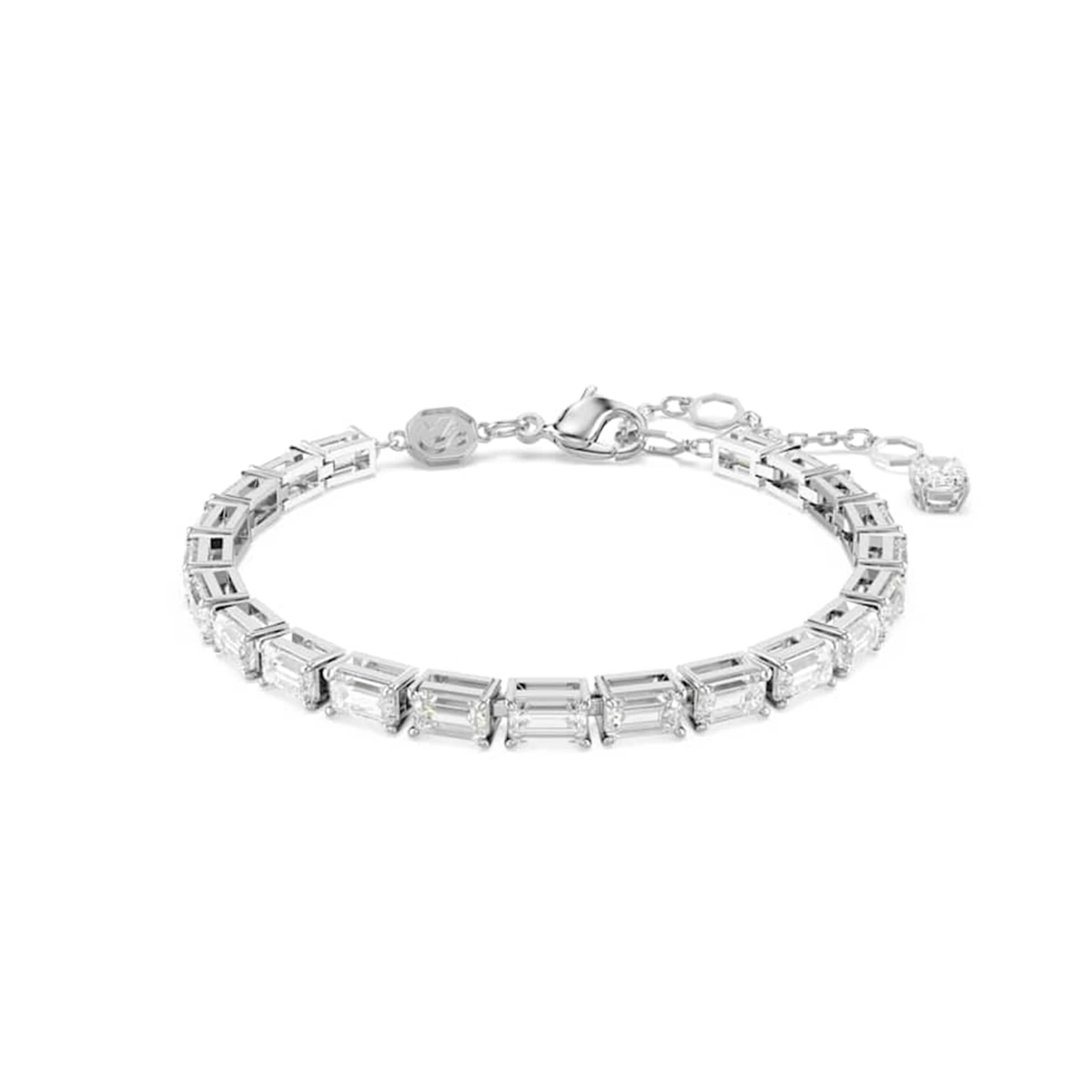 Swarovski Bracelet in Silver: front