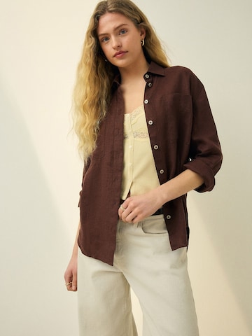 Camicia da donna di Next in marrone