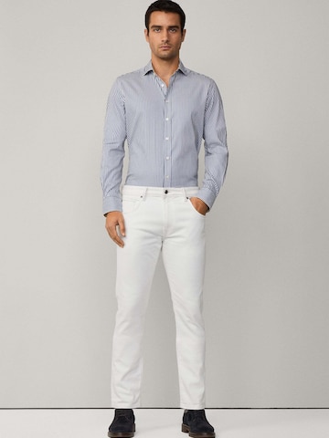 Hackett London Regular Fit Hemd in Blau