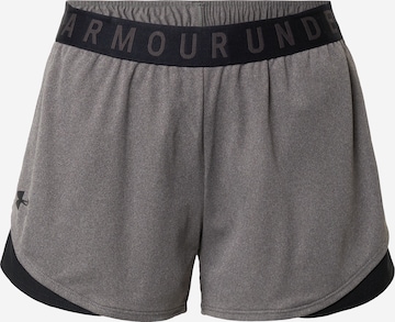 Regular Pantaloni sport 'Play Up' de la UNDER ARMOUR pe gri: față