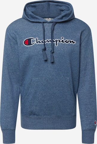 Sweat-shirt Champion Authentic Athletic Apparel en bleu : devant