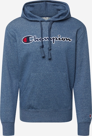 Champion Authentic Athletic Apparel Sweatshirt in Blau: predná strana