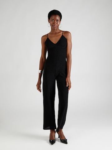 WAL G. Jumpsuit 'ARGENTINE' in Zwart: voorkant